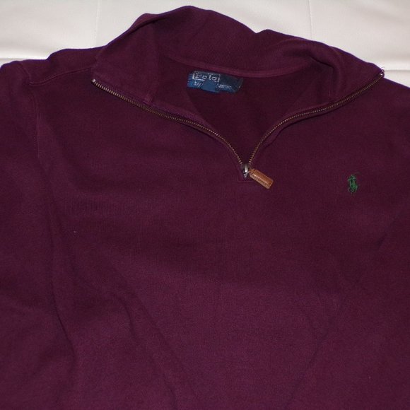 Polo Ralph Lauren Quarter Zip Sweater - XL - Picture 1 of 10